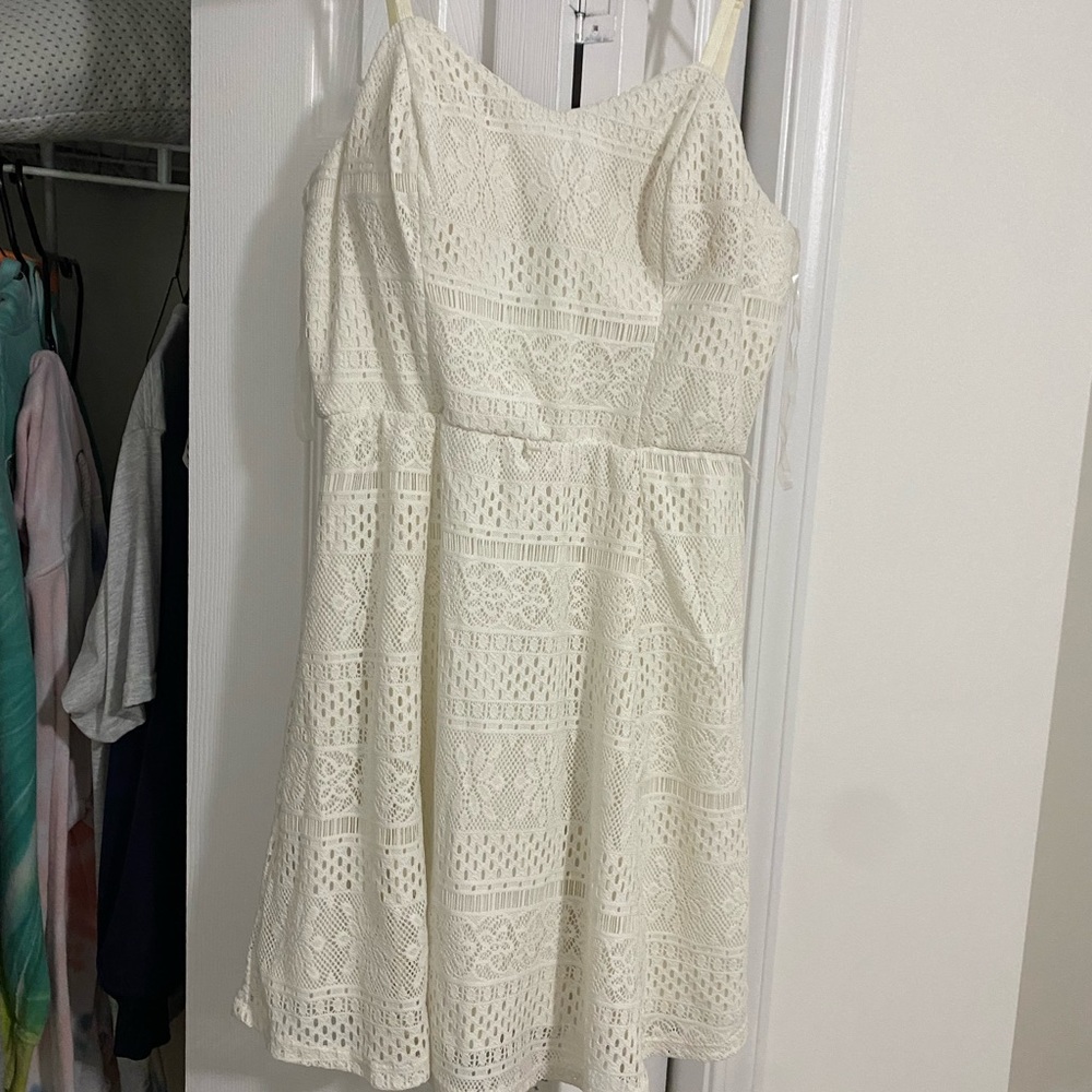 White Lace Dress